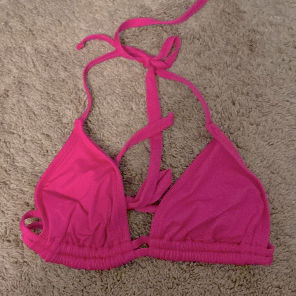Hot Pink Bikini Top